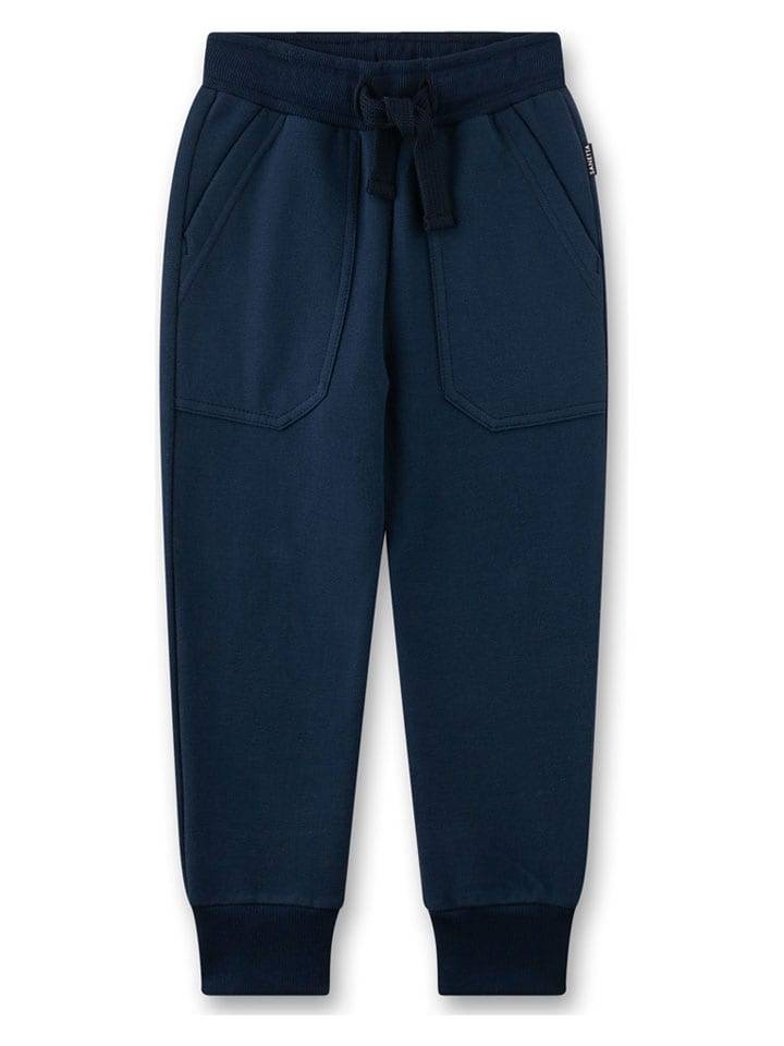 Sanetta Kidswear Spodnie dresowe w kolorze granatowym rozmiar: 92