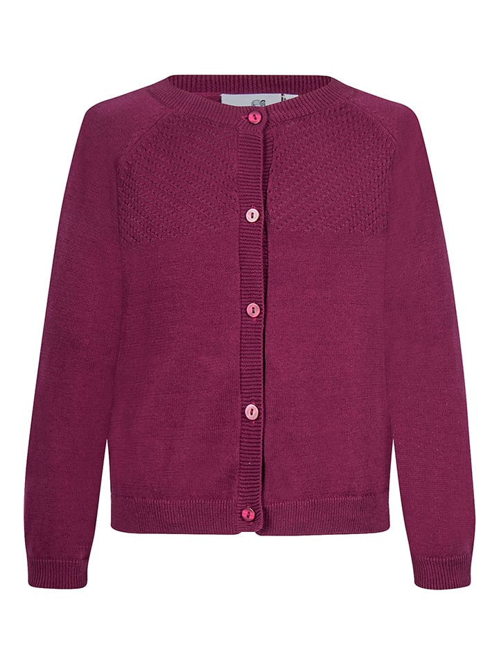 happy girls by Eisend Kardigan w kolorze fioletowym rozmiar: 140