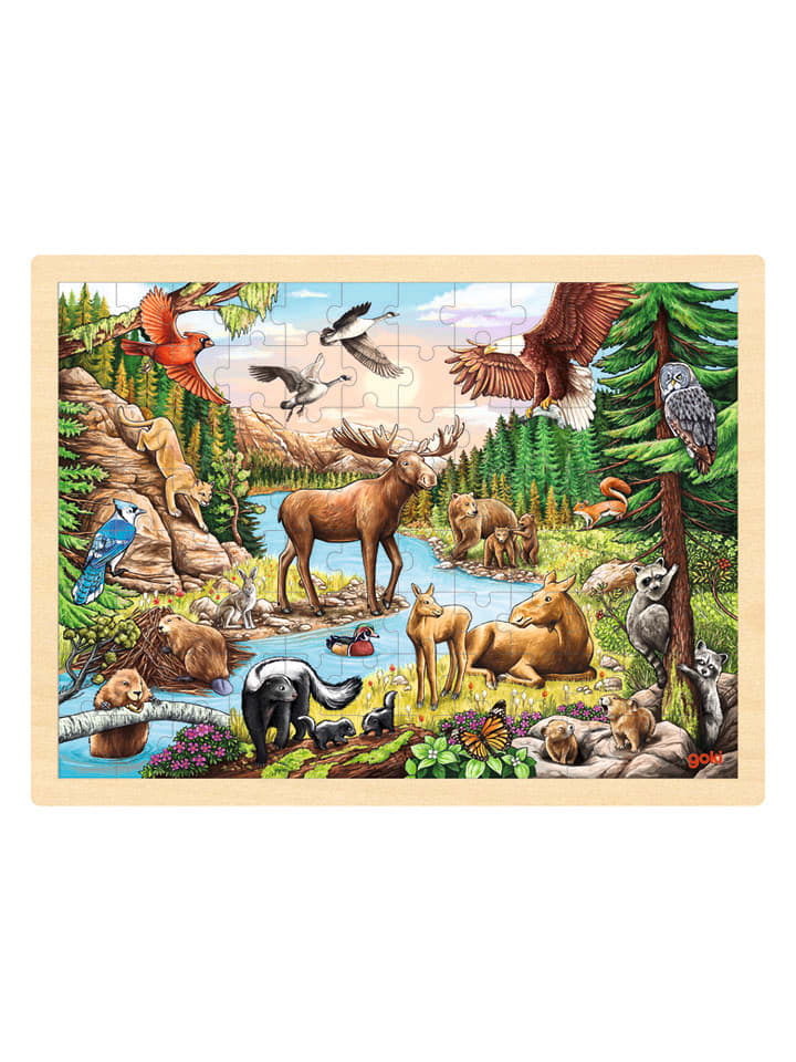 Goki 120-częściowe puzzle - 3+ rozmiar: onesize