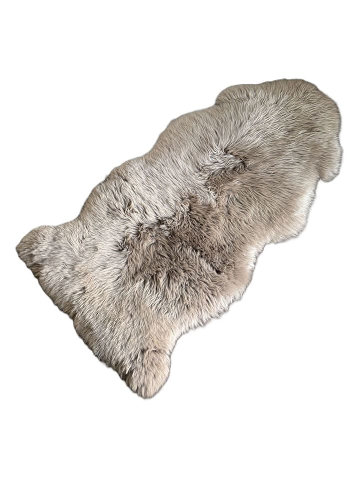 Kaiser Naturfellprodukte Wyściółka wełniana w kolorze szarobrązowym rozmiar: 135x60 cm