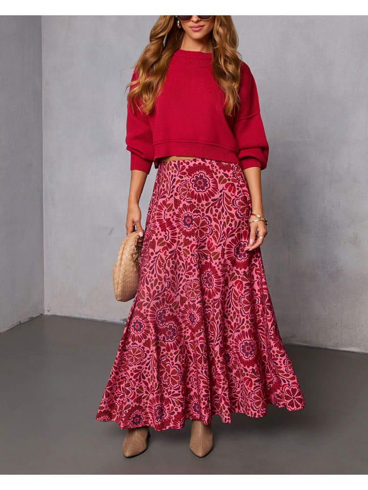 Milan Kiss Spódnica w kolorze różowym rozmiar: M