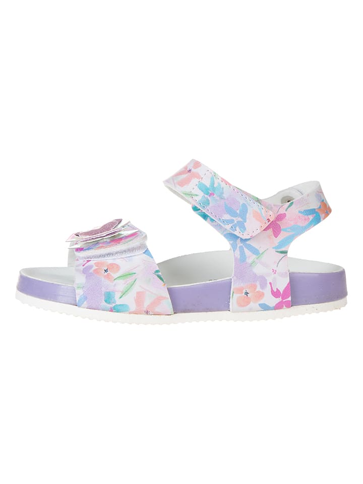 Lelli Kelly Sandały "Marta" w kolorze biało-fioletowym ze wzorem rozmiar: 30