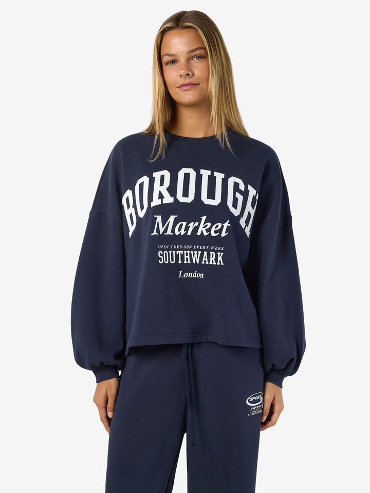 Noisy may Bluza w kolorze granatowym rozmiar: M