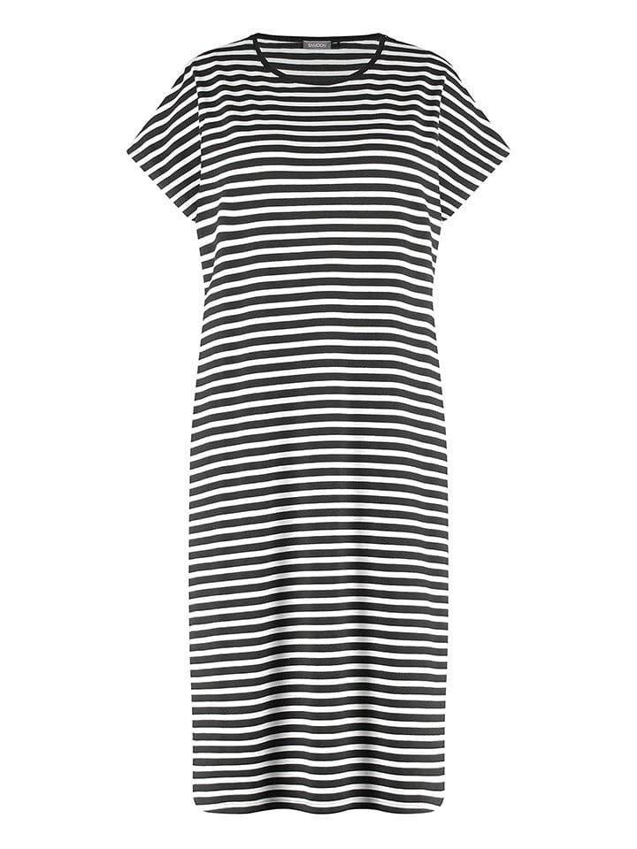 SAMOON Sukienka w kolorze czarno-białym rozmiar: 42