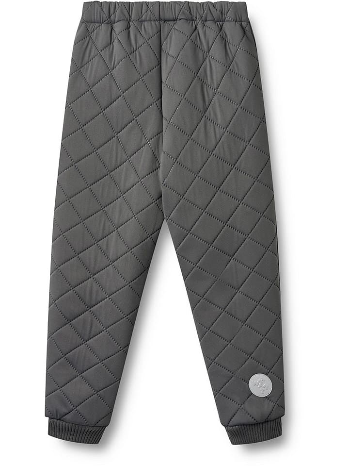 Wheat Spodnie termiczne "Alex" w kolorze antracytowym rozmiar: 110