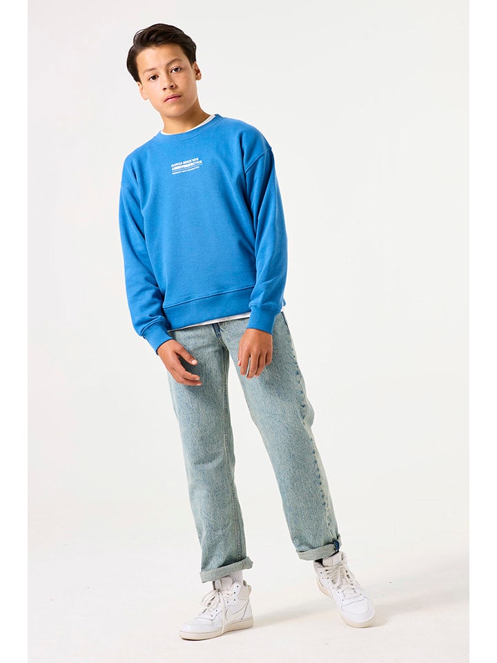 Garcia Bluza w kolorze niebieskim rozmiar: 140/146