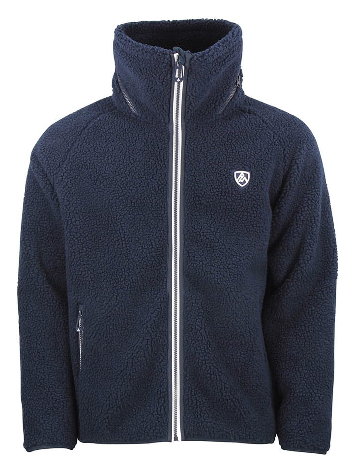 Peak Mountain Kurtka polarowa "Camay" w kolorze granatowym rozmiar: 3XL