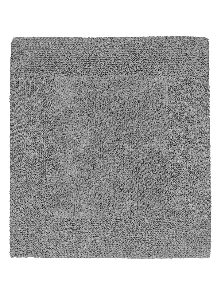 Wecon Home Dywanik łazienkowy "Finn" w kolorze jasnoszarym rozmiar: 60x100 cm