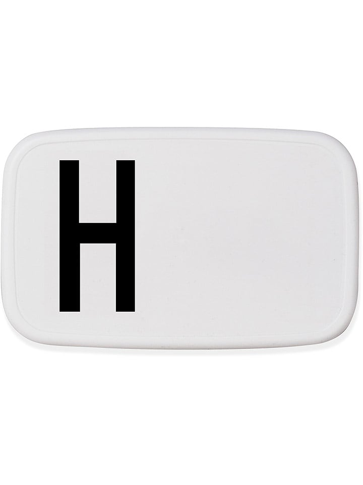 Design Letters Pojemnik w kolorze biało-czarnym na lunch - 700 ml rozmiar: onesize