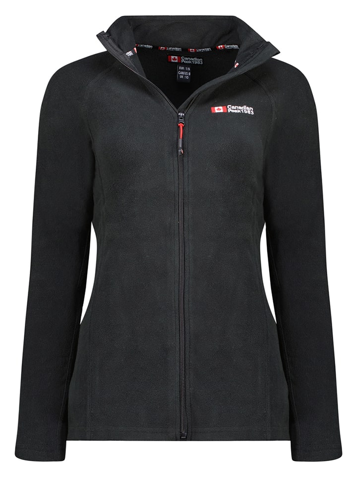 Canadian Peak Kurtka polarowa "Tugeak" w kolorze czarnym rozmiar: XL