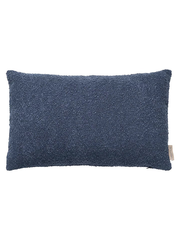 Blomus Poszewka "Boucle" w kolorze granatowym na poduszkę - 30 x 50 cm rozmiar: onesize