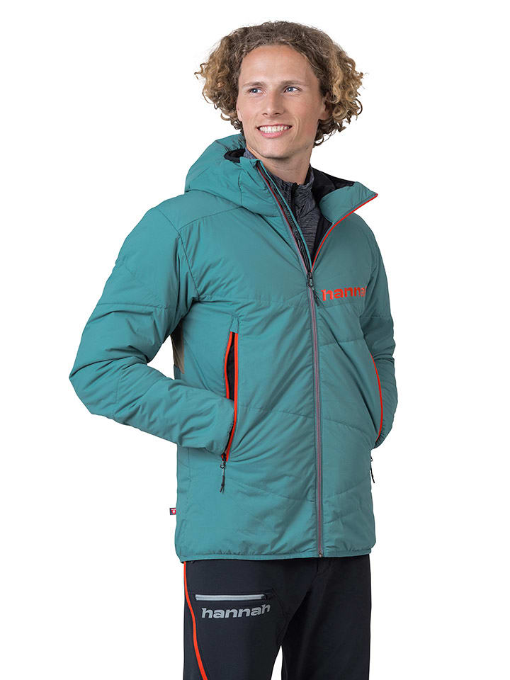 Hannah Kurtka zimowa "Gabber" w kolorze turkusowym rozmiar: L