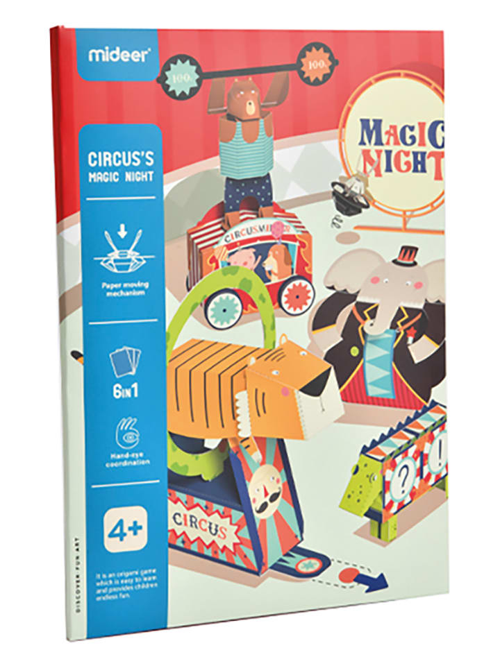 Andreu Toys Origami "Circus Magic Night" - 4+ rozmiar: onesize