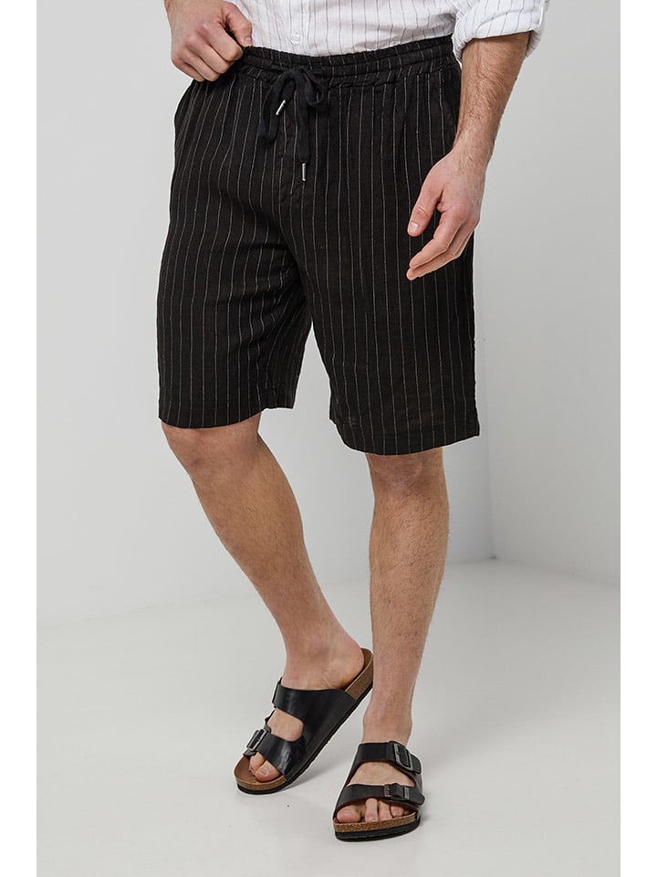 Rodier Lin Lniane szorty w kolorze czarnym rozmiar: M/L