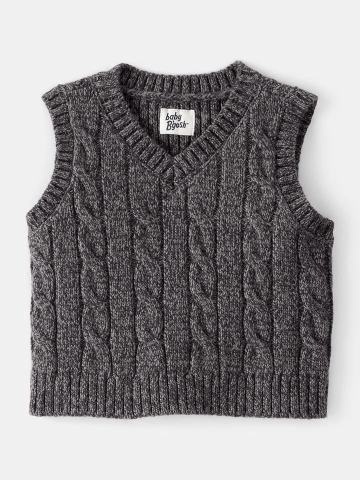 OshKosh Bezrękawnik w kolorze antracytowym rozmiar: 68