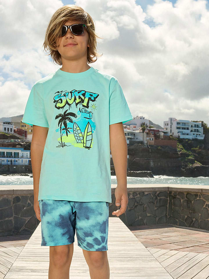 COOL CLUB Szorty w kolorze turkusowo-niebieskim rozmiar: 134