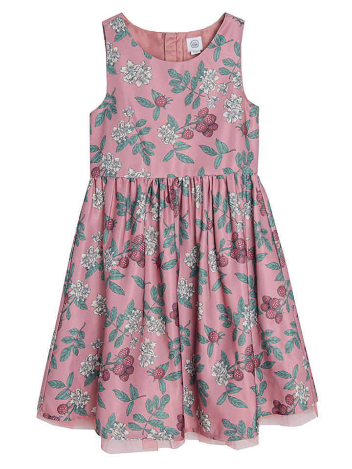 COOL CLUB Sukienka w kolorze jasnoróżowym ze wzorem rozmiar: 92