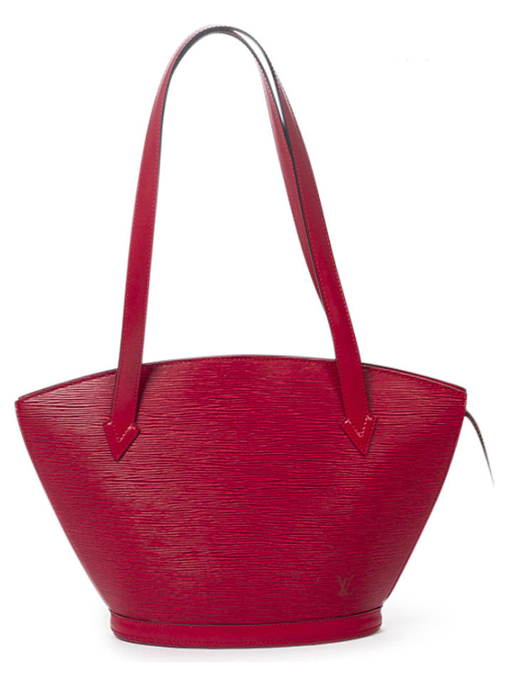 Louis Vuitton Torebka "St-Jacques PM" w kolorze czerwonym - 23 x 24 x 10 cm rozmiar: onesize