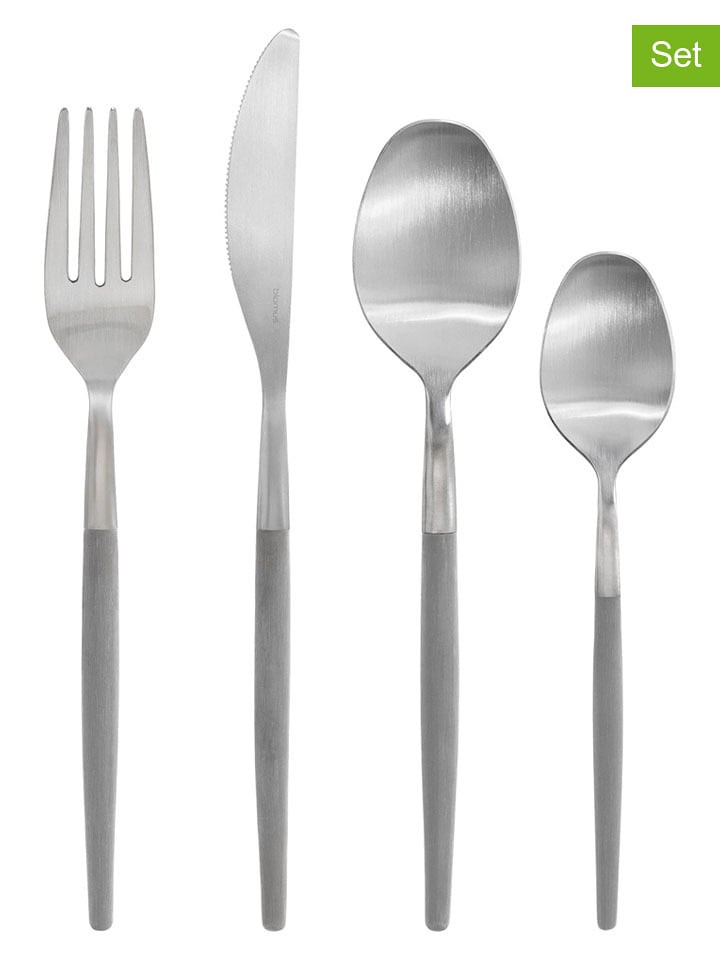 Blomus 16-częściowy zestaw sztućców "Maxime" w kolorze srebrnym rozmiar: onesize