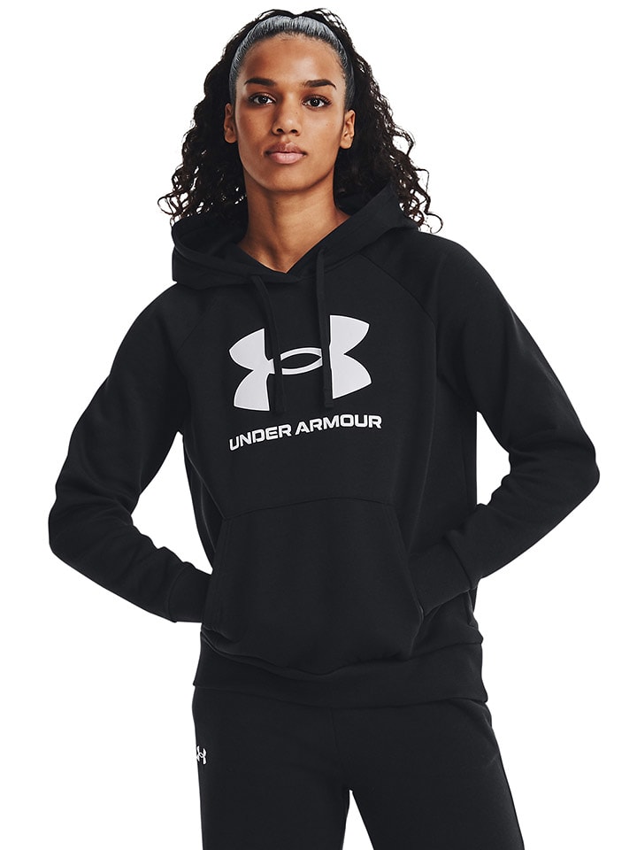 Under Armour Bluza "Rival" w kolorze czarnym rozmiar: XL