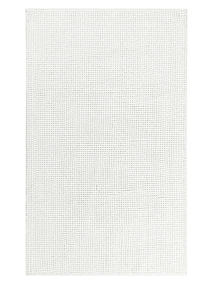 Wecon Home Dywanik łazienkowy "Basics Balu" w kolorze białym rozmiar: 80x150 cm