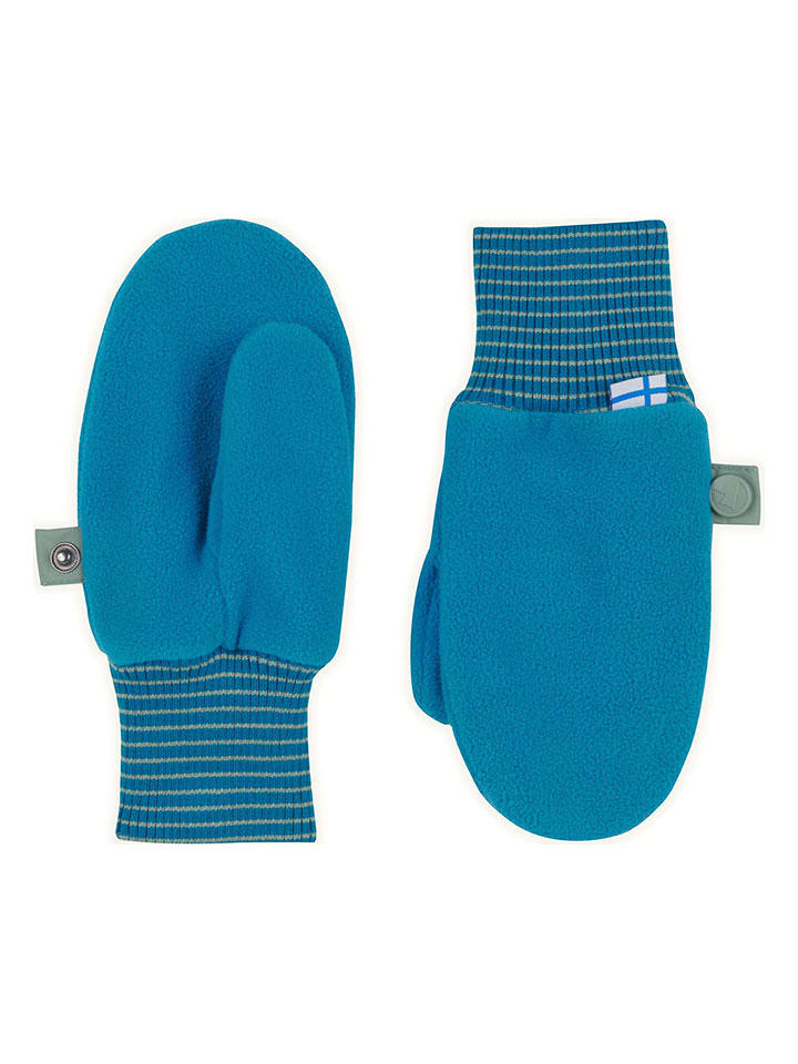 finkid Rękawiczki funkcyjne "PUPUJUSSI" w kolorze niebieskim rozmiar: 122-140