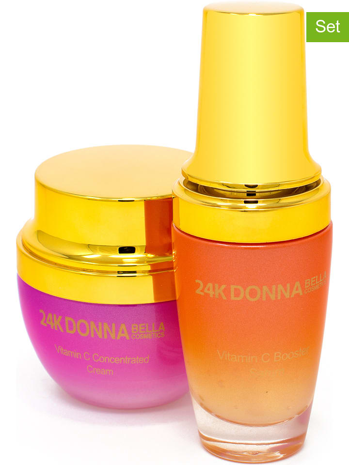 Donna Bella 2-częściowy zestaw "24K Vitamin C" do pielęgnacji twarzy rozmiar: onesize