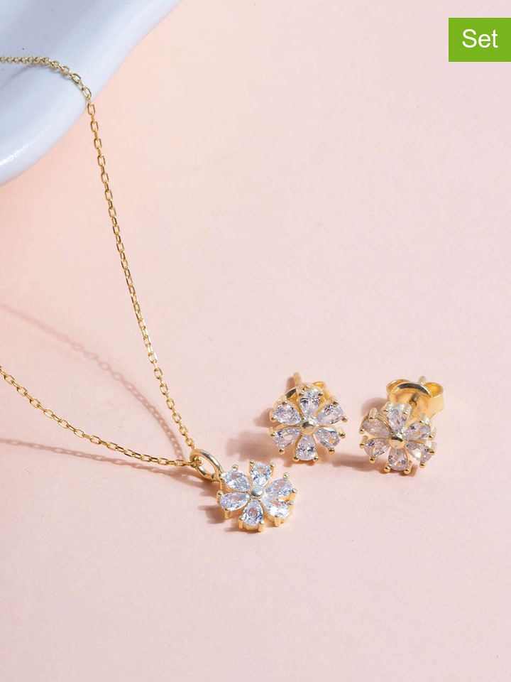 Lodie Silver 2-częściowy zestaw biżuterii rozmiar: onesize