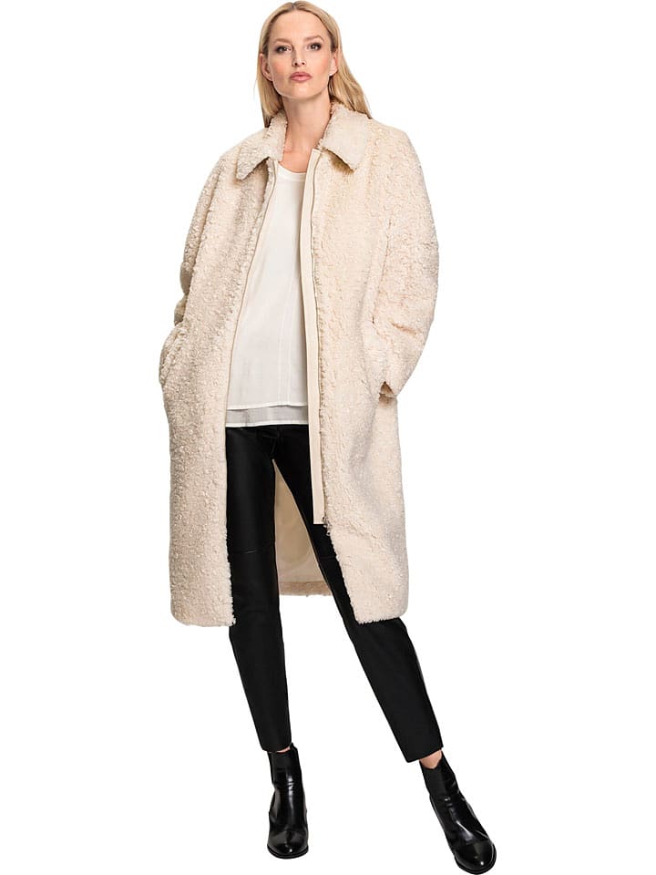 Heine Płaszcz zimowy w kolorze beżowym rozmiar: 42