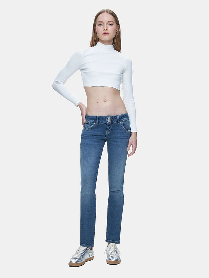 LTB Dżinsy "Molly 200" - Slim fit - w kolorze niebieskim rozmiar: W30/L32