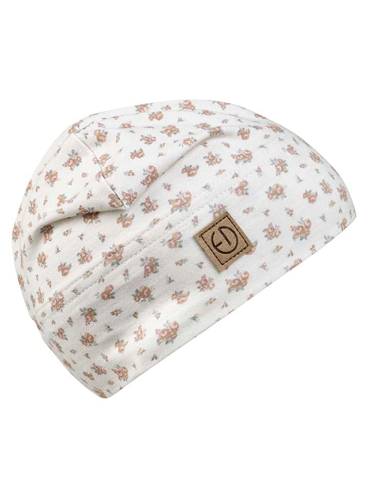 Elodie Details Czapka beanie w kolorze białym rozmiar: 48-50 cm