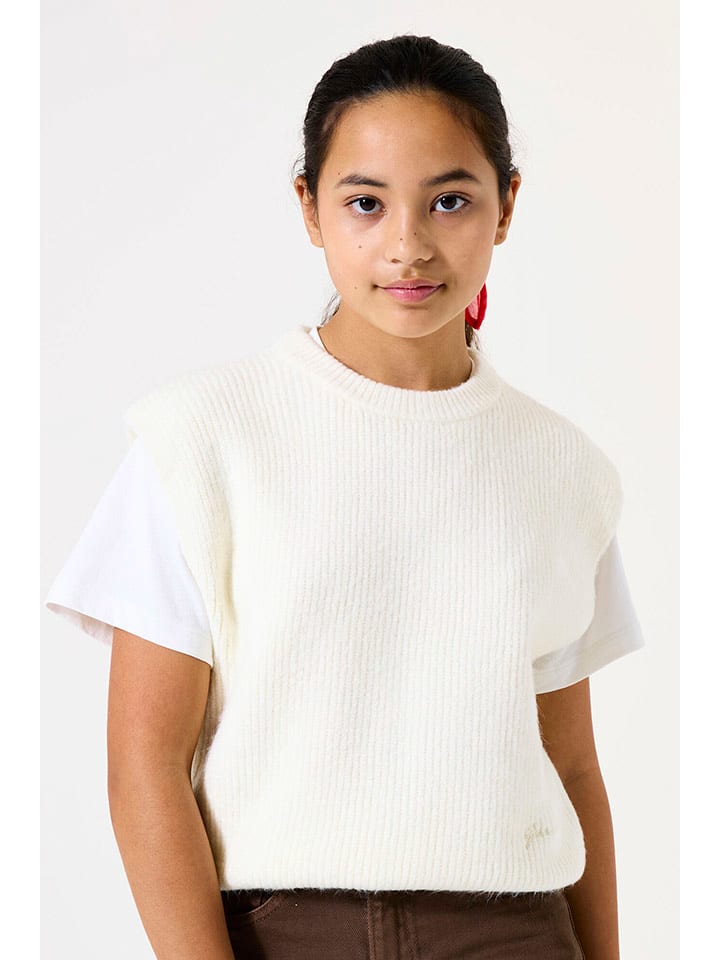 Garcia Bezrękawnik w kolorze kremowym rozmiar: 140/146