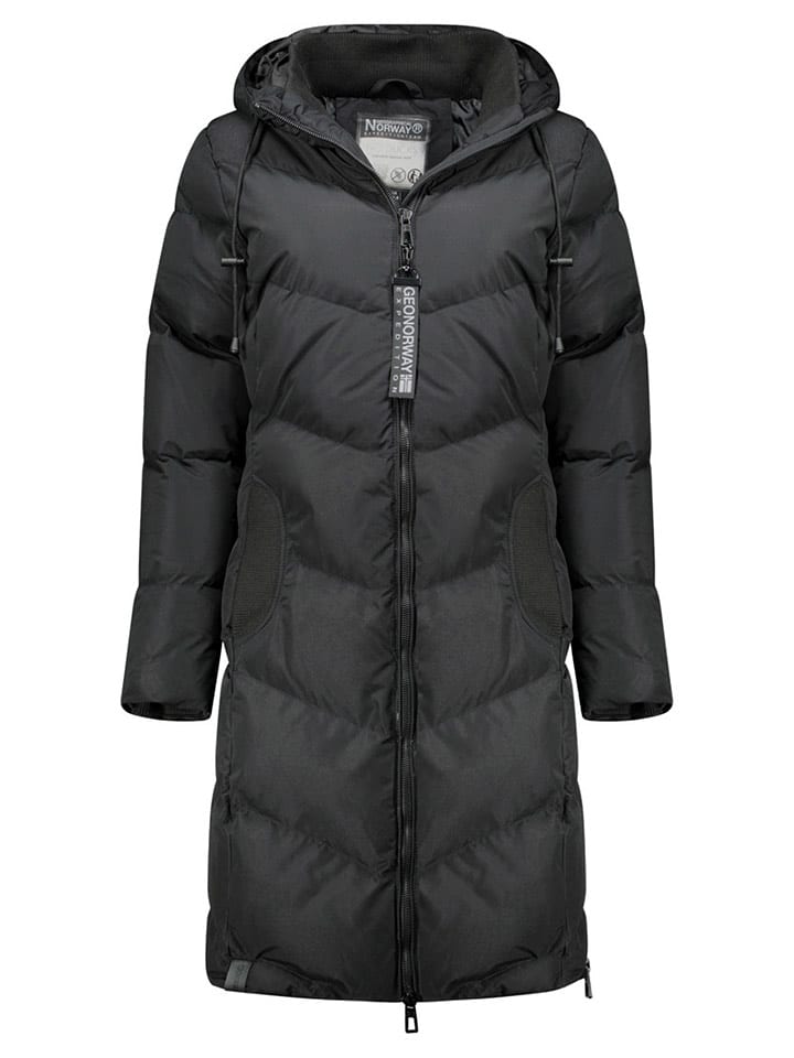 Geographical Norway Płaszcz zimowy "Bonus" w kolorze czarnym rozmiar: XXL