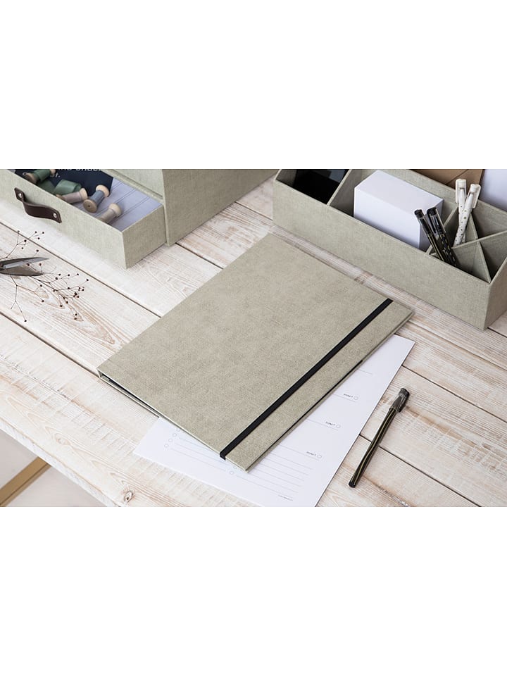 BigsoBox Teczka w kolorze beżowym - 23,5 x 29,5 x 1,5 cm rozmiar: onesize