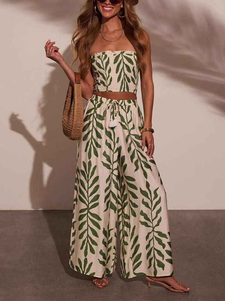 Milan Kiss Spodnie w kolorze oliwkowo-kremowym rozmiar: XL