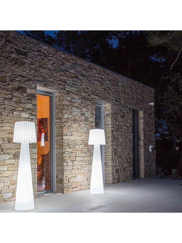 lumisky Lampa zewnętrzna "Lady" w kolorze białym - wys. 150 cm rozmiar: onesize