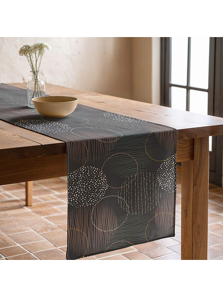 Mint Rugs Bieżnik "Naroa" w kolorze antracytowym rozmiar: 50x155 cm