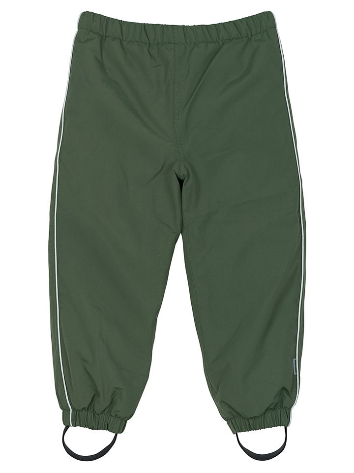 mikk-line Spodnie funkcyjne w kolorze zielonym rozmiar: 158