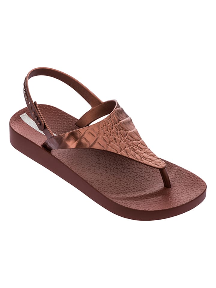Ipanema Japonki "Caiman Sandal" w kolorze brązowym rozmiar: 37