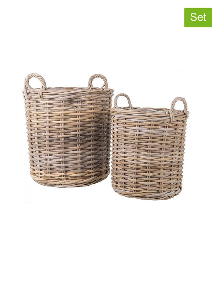 House Nordic Kosze (2 szt.) w kolorze jasnobrązowym rozmiar: onesize