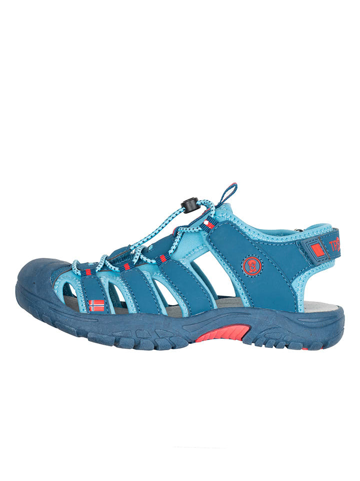 Trollkids Półsandały "Kvalvika" w kolorze niebieskim rozmiar: 27