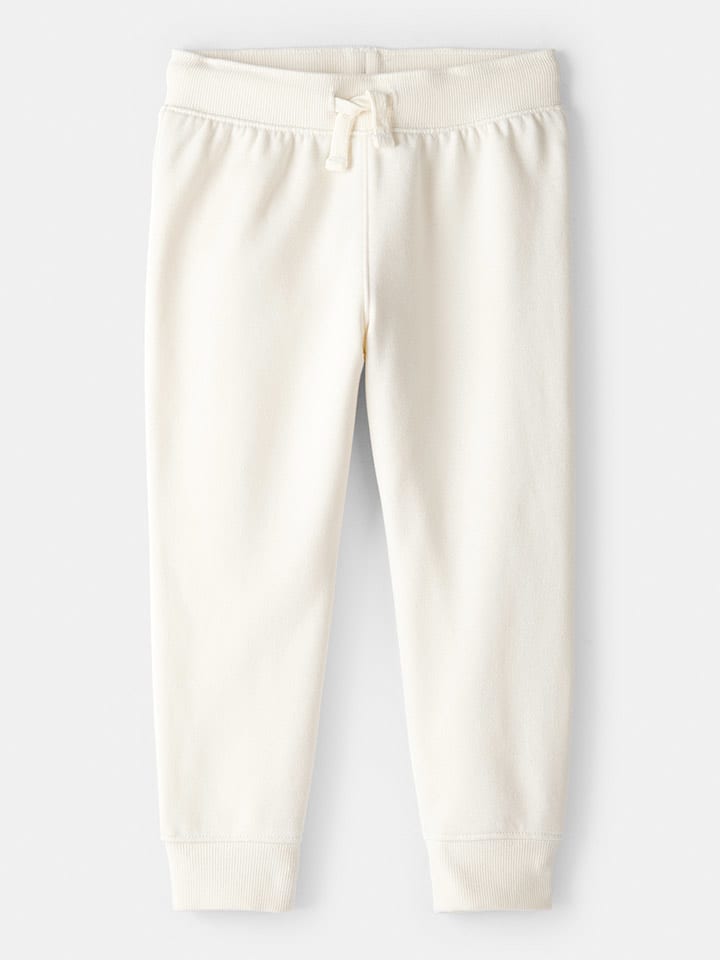 OshKosh Spodnie dresowe w kolorze kremowym rozmiar: 98