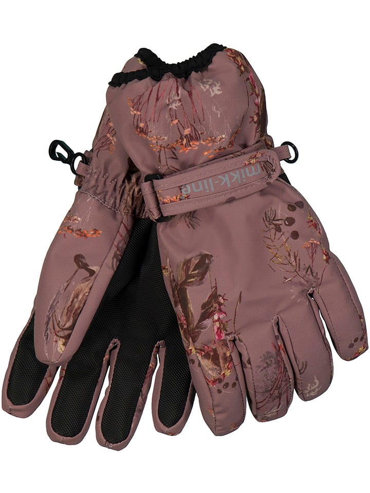 mikk-line Rękawiczki funkcyjne w kolorze jasnobrązowym rozmiar: 122-128