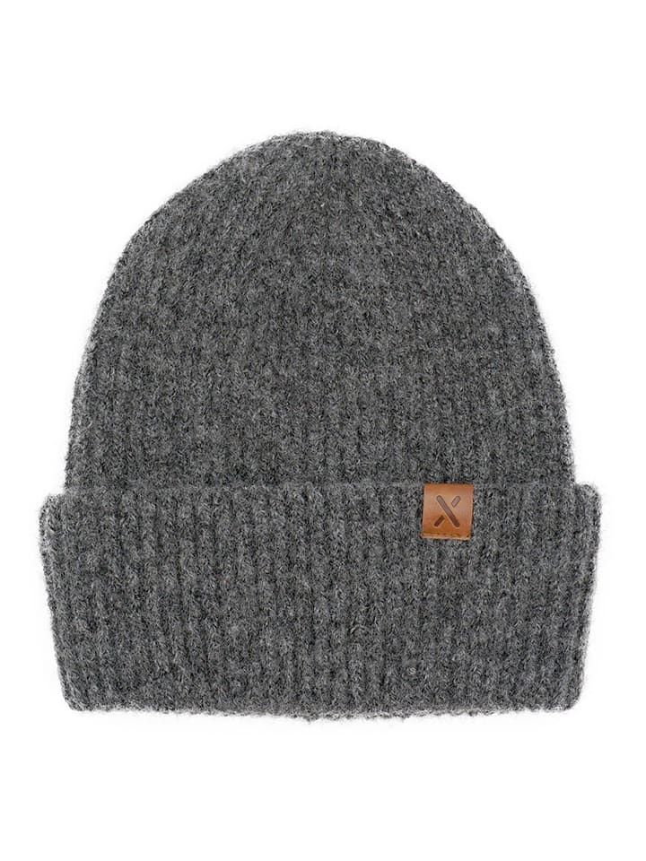 MaxiMo Czapka beanie w kolorze szarym rozmiar: 51 cm