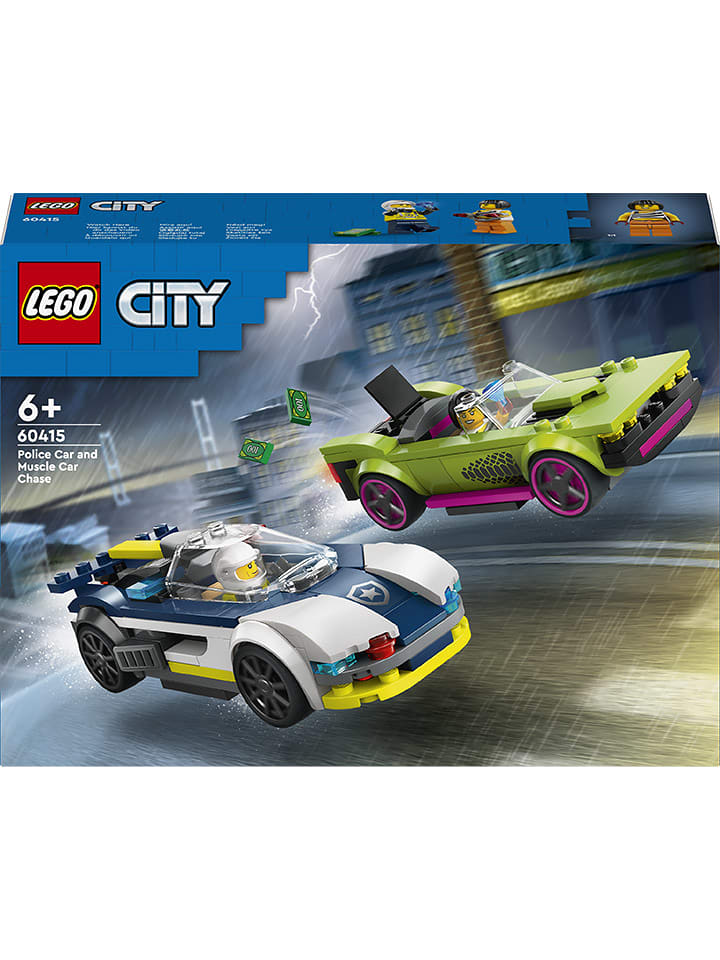 LEGO LEGO® City 60415 Car chase with police car and muscle car - 6+ rozmiar: onesize