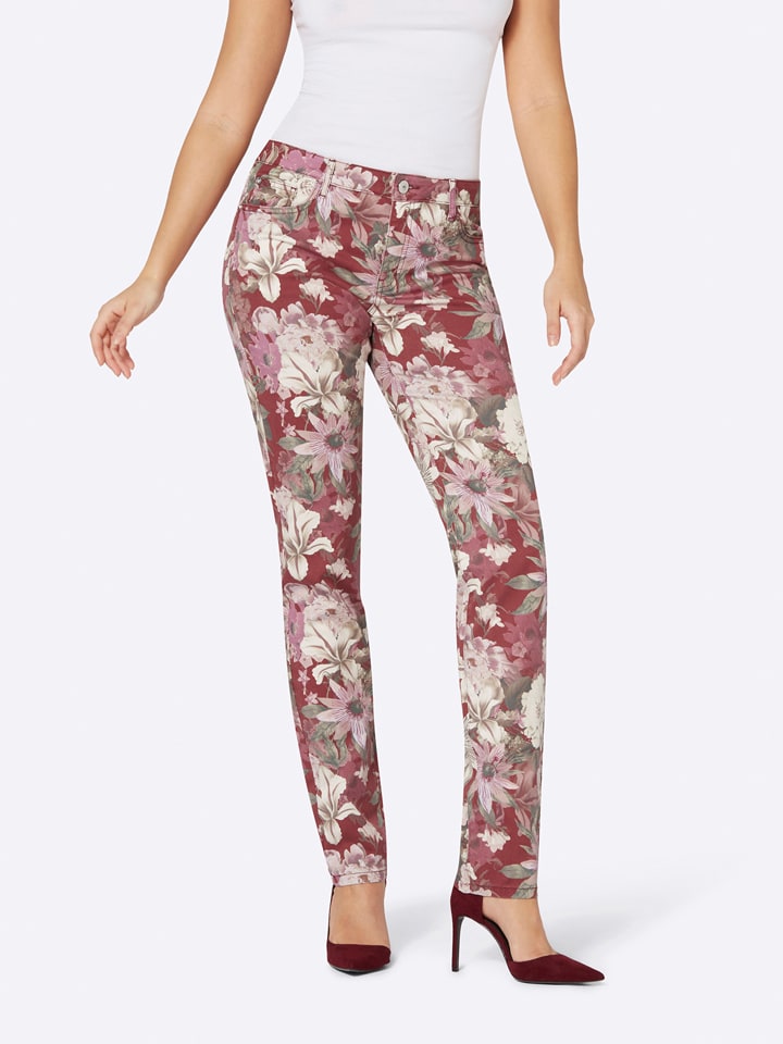 WITT WEIDEN Dżinsy - Slim fit - w kolorze czerwonym rozmiar: W23