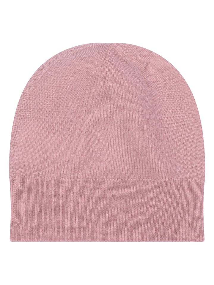 Perfect Cashmere Kaszmirowa czapka "Faith" w kolorze jasnoróżowym rozmiar: onesize