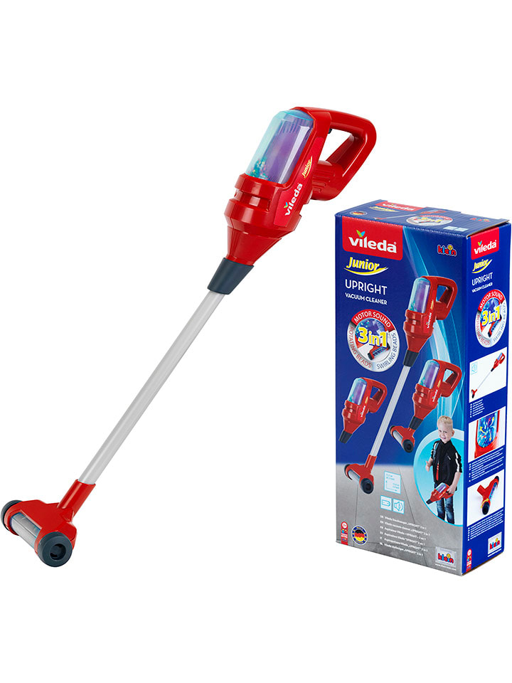 Theo Klein Odkurzacz "Upright" w kolorze czerwonym do zabawy - 3+ rozmiar: onesize