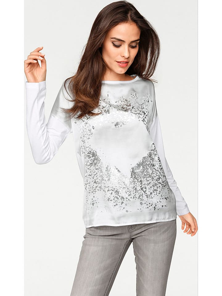 Heine Koszulka w kolorze białym rozmiar: 34