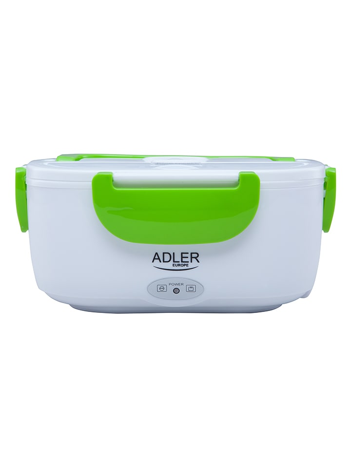 Adler Elektryczny lunchbox w kolorze zielono-białym - 1 l rozmiar: onesize